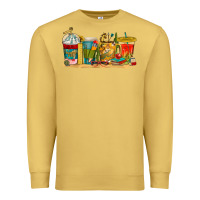 Antique Gold teacher fuel coffee cups Premium Sweatshirt - texasbilliewilder