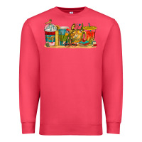 Cardinal teacher fuel coffee cups Premium Sweatshirt - texasbilliewilder