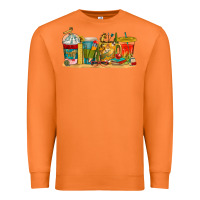 Carrot teacher fuel coffee cups Premium Sweatshirt - texasbilliewilder