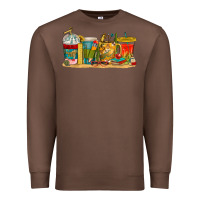 Chestnut teacher fuel coffee cups Premium Sweatshirt - texasbilliewilder