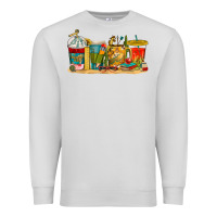 Dove Grey teacher fuel coffee cups Premium Sweatshirt - texasbilliewilder