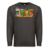 Smoke teacher fuel coffee cups Premium Sweatshirt - texasbilliewilder
