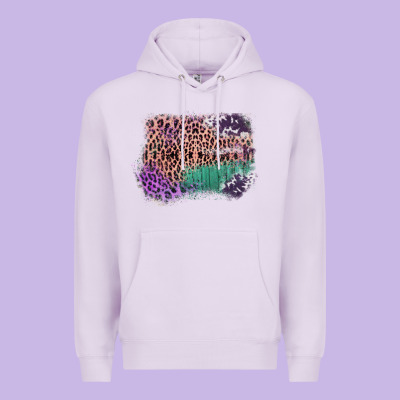 Leopard, Cowhide, Wood Pattern Frame Premium Hoodie Designed By Bettercallsaul
