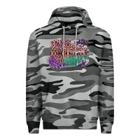 Slate Camo Leopard, Cowhide, Wood Pattern Frame Premium Hoodie - Bettercallsaul