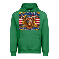 Emerald 4th of july longhaired cow tumbler Urban Hoodie - Jasminsmagicworld
