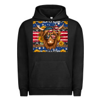 Pigment Black 4th of july longhaired cow tumbler Urban Hoodie - Jasminsmagicworld