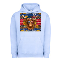 Pigment Grape Ice 4th of july longhaired cow tumbler Urban Hoodie - Jasminsmagicworld
