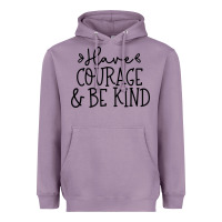 Lavender be kind Heavyweight Hoodie - Unal Design