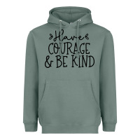Sage be kind Heavyweight Hoodie - Unal Design