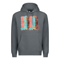 Rock Sunflower Leopard Jute Pattern Brushstrokes Premium Hoodie - Bettercallsaul