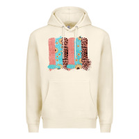 Tofu Sunflower Leopard Jute Pattern Brushstrokes Premium Hoodie - Bettercallsaul