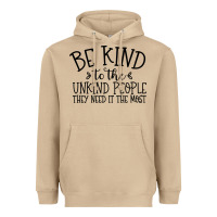 Mushroom be kind Heavyweight Hoodie - Unal Design