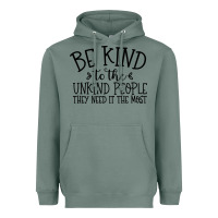 Sage be kind Heavyweight Hoodie - Unal Design