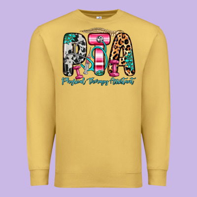 Premium Sweatshirt pta physical therapy assistant