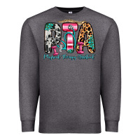 Charcoal Heather pta physical therapy assistant Premium Sweatshirt - Zillion Design Studio
