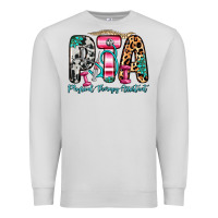 Dove Grey pta physical therapy assistant Premium Sweatshirt - Zillion Design Studio