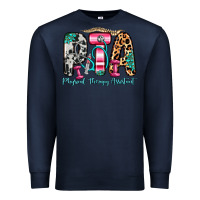 Navy pta physical therapy assistant Premium Sweatshirt - Zillion Design Studio