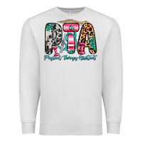 Oatmeal Heather pta physical therapy assistant Premium Sweatshirt - Zillion Design Studio