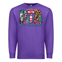 Purple pta physical therapy assistant Premium Sweatshirt - Zillion Design Studio