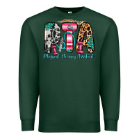 Sports Green pta physical therapy assistant Premium Sweatshirt - Zillion Design Studio