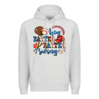 Dove Grey hey batter batter swing Premium Hoodie - AdoDesignShop