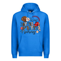 True Royal hey batter batter swing Premium Hoodie - AdoDesignShop