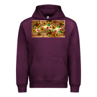 Mauve Wine juneteenth sunflower's licence plate template Urban Hoodie - Artiststas
