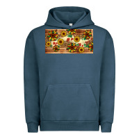 Pigment Midnight Navy juneteenth sunflower's licence plate template Urban Hoodie - Artiststas