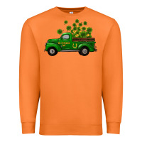 Carrot st patricks truck shamrock horseshoe gold Premium Sweatshirt - RanaPortraitStore