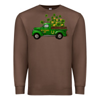 Chestnut st patricks truck shamrock horseshoe gold Premium Sweatshirt - RanaPortraitStore