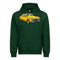 Forest Green taxi cab Urban Hoodie - Artiststas