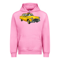 Fuchsia Pink taxi cab Urban Hoodie - Artiststas