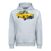 Heather Grey taxi cab Urban Hoodie - Artiststas