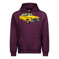 Mauve Wine taxi cab Urban Hoodie - Artiststas