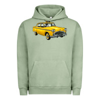 Pigment Oil Green taxi cab Urban Hoodie - Artiststas