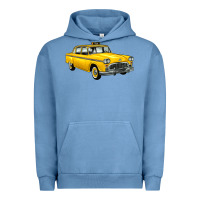 Pigment Pebble Blue taxi cab Urban Hoodie - Artiststas