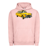 Pigment Salmon taxi cab Urban Hoodie - Artiststas