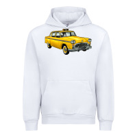White taxi cab Urban Hoodie - Artiststas