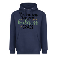 Navy kidness Heavyweight Hoodie - Unal Design
