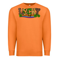 Carrot st patricks shamrock gold with rainbow Premium Sweatshirt - RanaPortraitStore