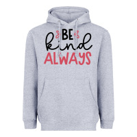 Heather Grey kind Heavyweight Hoodie - Unal Design