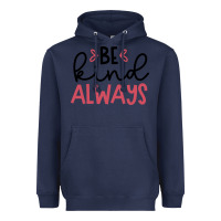 Navy kind Heavyweight Hoodie - Unal Design
