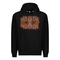 Black Old Western Leopard Frame Premium Hoodie - Bettercallsaul