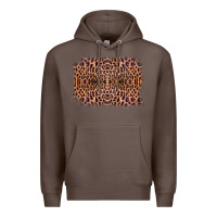 Coffee Old Western Leopard Frame Premium Hoodie - Bettercallsaul