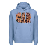 Colony Blue Old Western Leopard Frame Premium Hoodie - Bettercallsaul