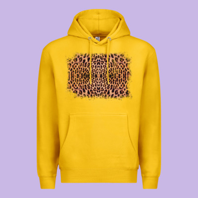 Old Western Leopard Frame Premium Hoodie Designed By Bettercallsaul