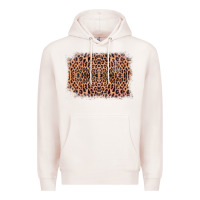Pale Pink Old Western Leopard Frame Premium Hoodie - Bettercallsaul