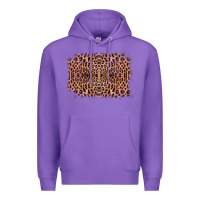 Purple Old Western Leopard Frame Premium Hoodie - Bettercallsaul