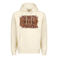 Sandshell Old Western Leopard Frame Premium Hoodie - Bettercallsaul
