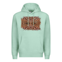 Seafoam Old Western Leopard Frame Premium Hoodie - Bettercallsaul